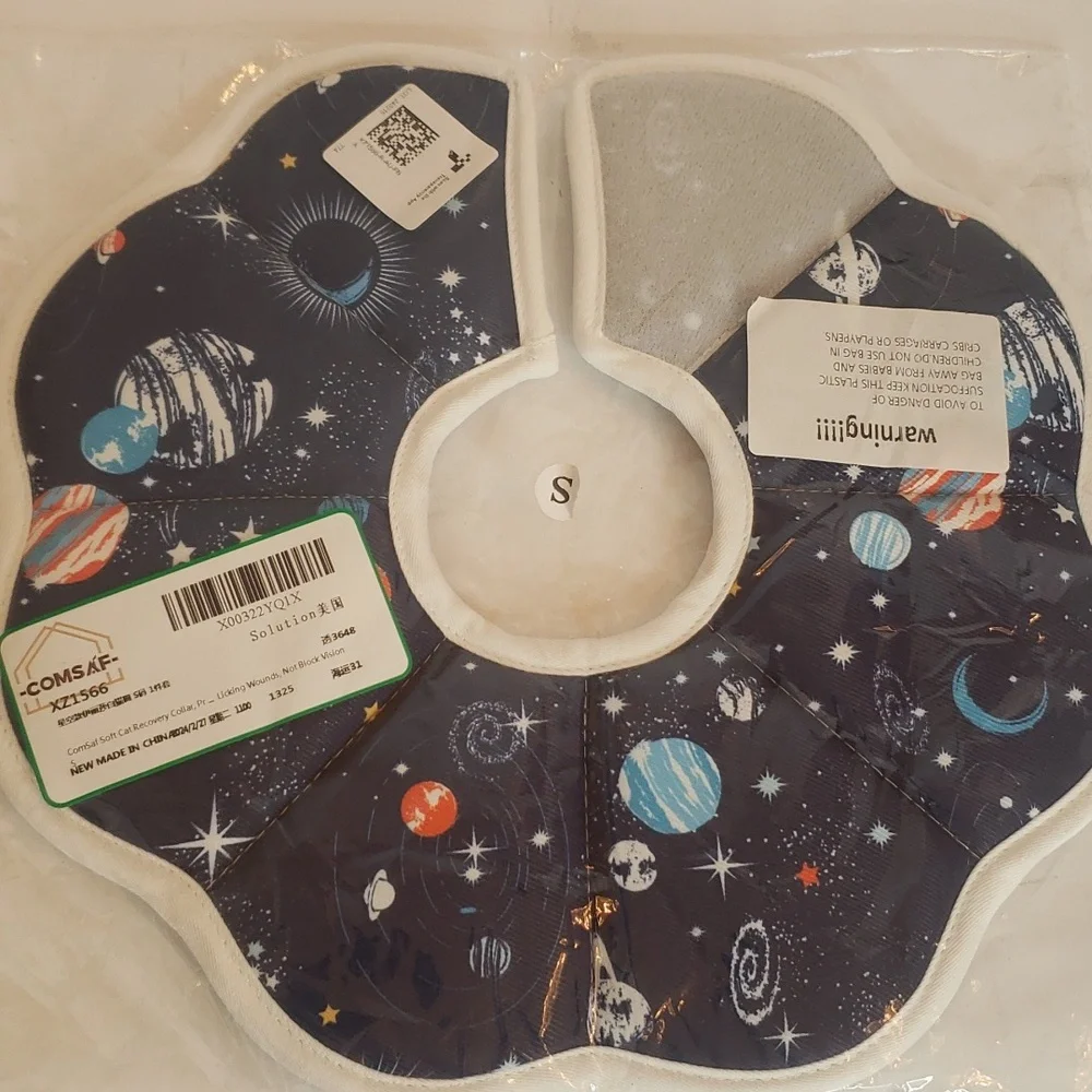 🤯3/$12 Cat Collar Space Universe Themed Small Neck NWT